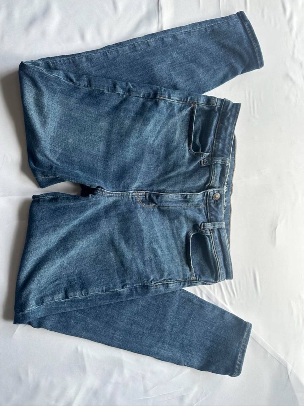 American Eagle Outfitters Women's Skinny Jeans - Blue Denim